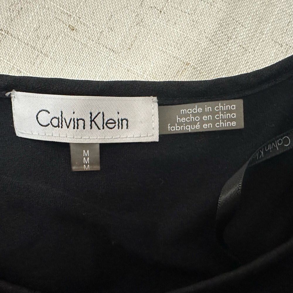 Calvin Klein Black Women's Blouse - Picture 6 of 12